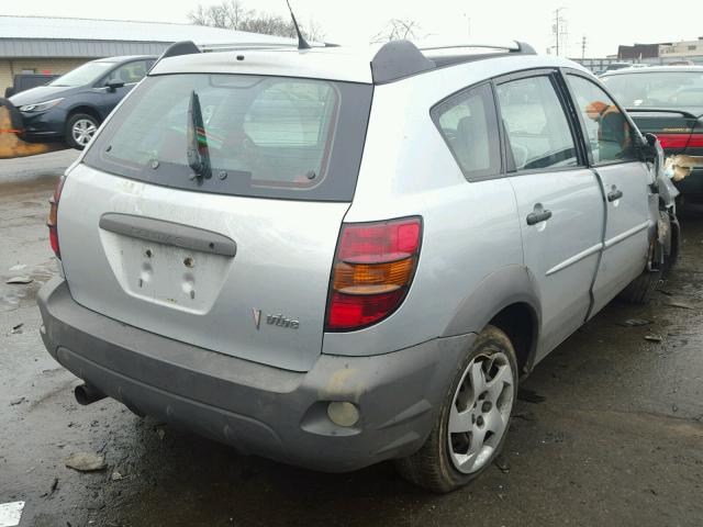 5Y2SL65816Z431078 - 2006 PONTIAC VIBE SILVER photo 4