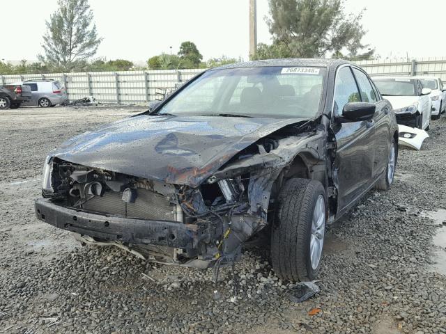 1HGCP2F88BA044392 - 2011 HONDA ACCORD EXL BLACK photo 2