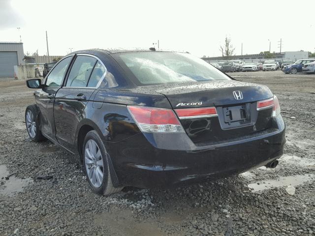 1HGCP2F88BA044392 - 2011 HONDA ACCORD EXL BLACK photo 3