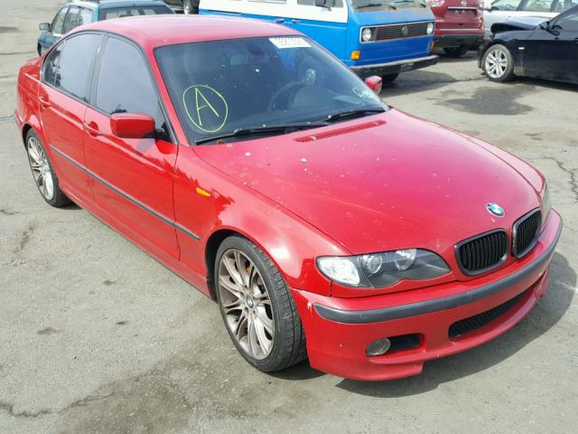 WBAEV53404KM06922 - 2004 BMW 330 I RED photo 1