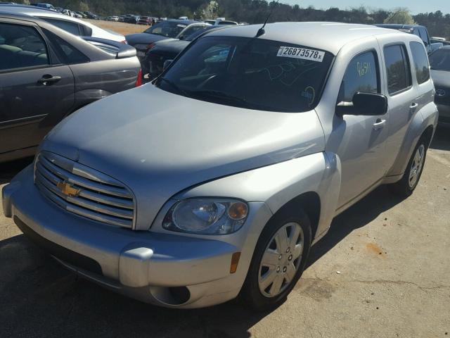 3GNBAADB5AS598594 - 2010 CHEVROLET HHR LS SILVER photo 2