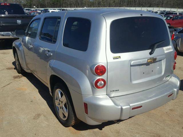 3GNBAADB5AS598594 - 2010 CHEVROLET HHR LS SILVER photo 3