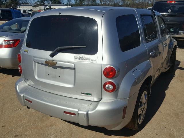 3GNBAADB5AS598594 - 2010 CHEVROLET HHR LS SILVER photo 4