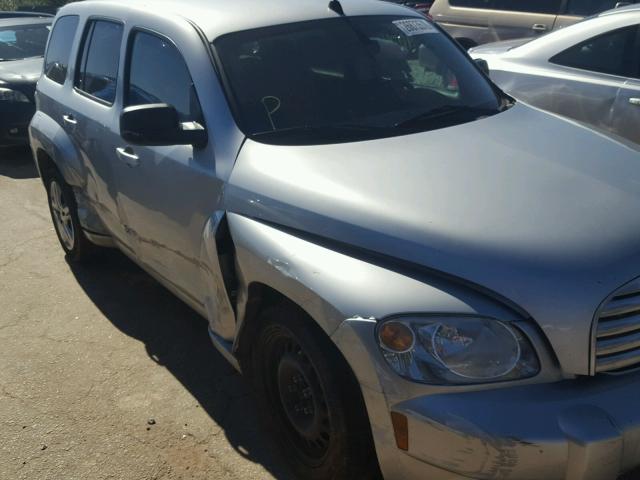 3GNBAADB5AS598594 - 2010 CHEVROLET HHR LS SILVER photo 9