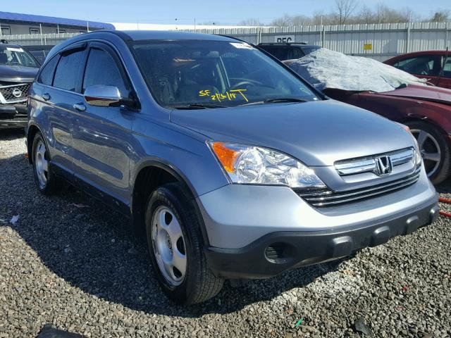 JHLRE38358C009749 - 2008 HONDA CR-V LX BLUE photo 1