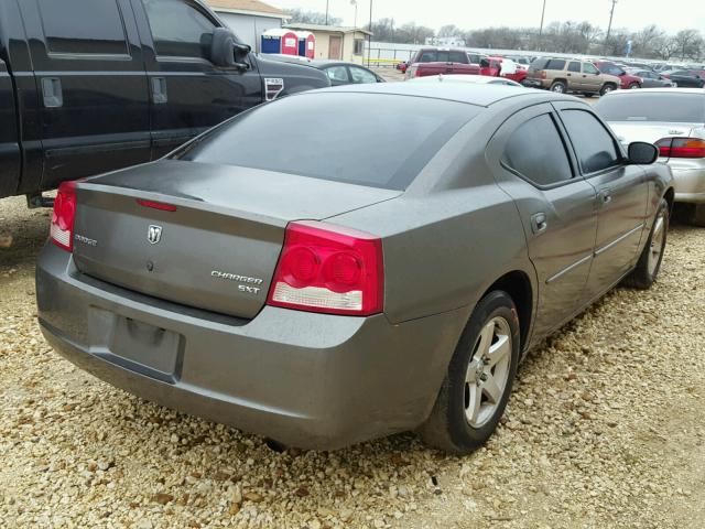 2B3CA3CV2AH253516 - 2010 DODGE CHARGER SX GRAY photo 4