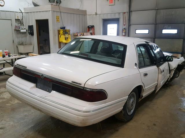 2MELM74W7SX604866 - 1995 MERCURY GRAND MARQ WHITE photo 4