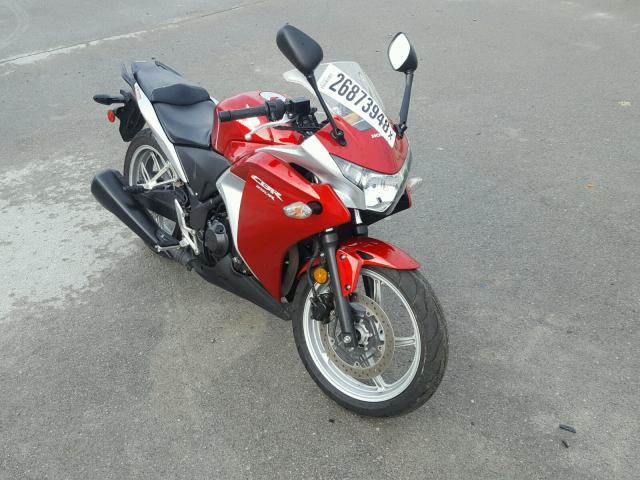 MLHMC411XB5002025 - 2011 HONDA CBR250 R RED photo 1