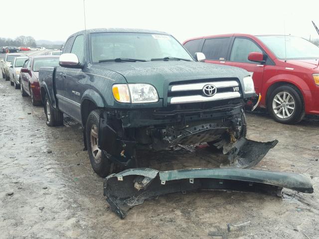 5TBRT34144S442424 - 2004 TOYOTA TUNDRA ACC GREEN photo 1