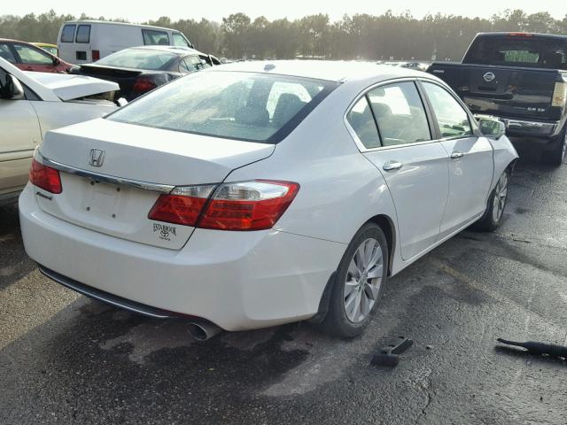 1HGCR2F88DA102188 - 2013 HONDA ACCORD EXL WHITE photo 4