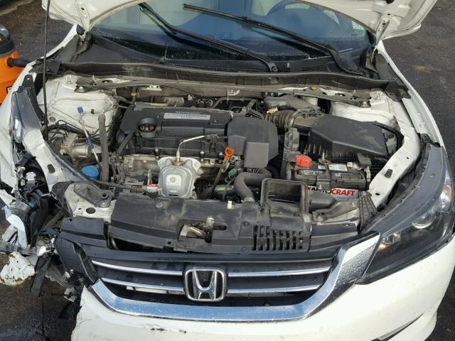 1HGCR2F88DA102188 - 2013 HONDA ACCORD EXL WHITE photo 7