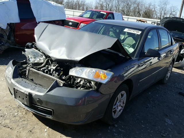 1G1ZS58F28F125655 - 2008 CHEVROLET MALIBU LS GRAY photo 2