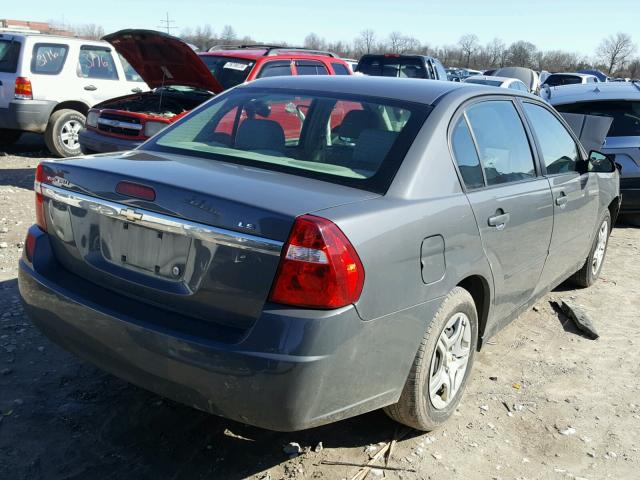 1G1ZS58F28F125655 - 2008 CHEVROLET MALIBU LS GRAY photo 4