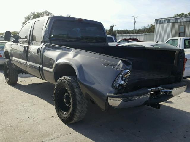 1FTNW21F33EA48943 - 2003 FORD F250 SUPER GRAY photo 3