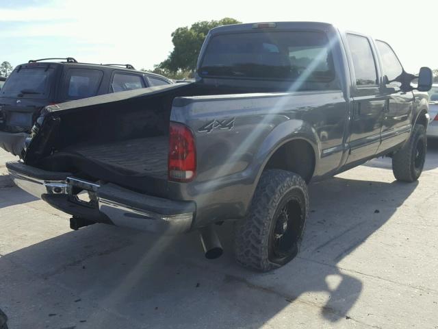 1FTNW21F33EA48943 - 2003 FORD F250 SUPER GRAY photo 4