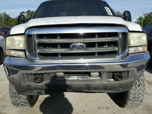 1FTNW21F33EA48943 - 2003 FORD F250 SUPER GRAY photo 9