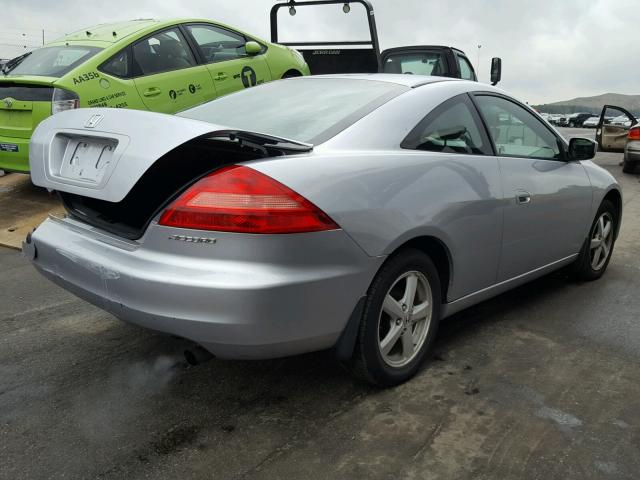 1HGCM72754A025398 - 2004 HONDA ACCORD EX GRAY photo 4