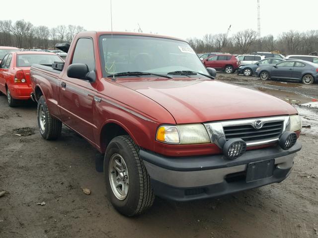 4F4YR12C5YTM07657 - 2000 MAZDA B2500 RED photo 1