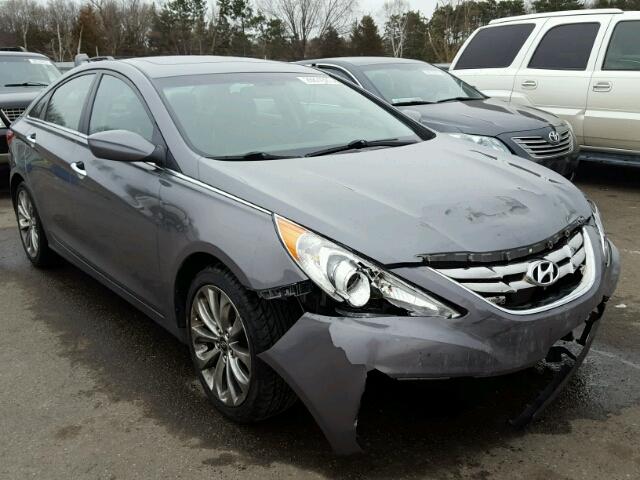 5NPEC4AC4BH167965 - 2011 HYUNDAI SONATA GRAY photo 1