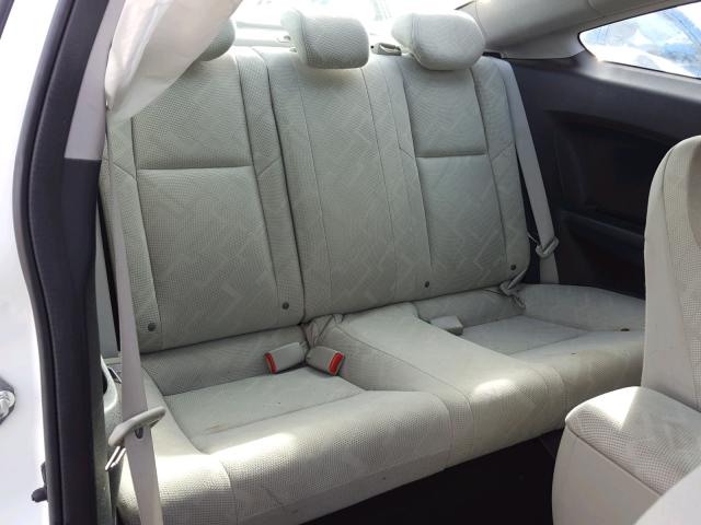 2HGFG3B83CH504117 - 2012 HONDA CIVIC EX WHITE photo 6