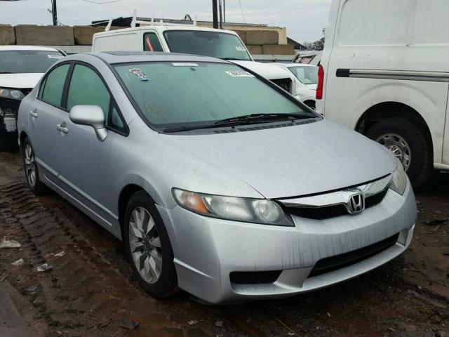 2HGFA1F93AH531419 - 2010 HONDA CIVIC EXL ნაცრისფერი ფოტო 1