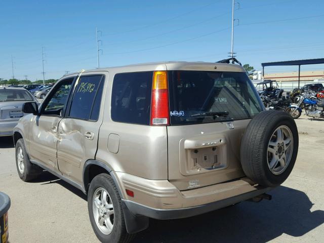 JHLRD1878YC043470 - 2000 HONDA CR-V SE GOLD photo 3