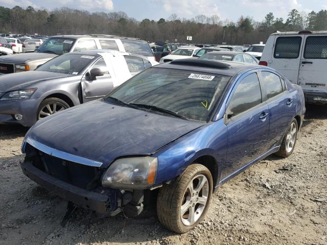 4A3AB36F59E003484 - 2009 MITSUBISHI GALANT ES BLUE photo 2