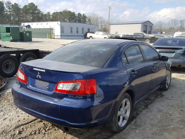 4A3AB36F59E003484 - 2009 MITSUBISHI GALANT ES BLUE photo 4