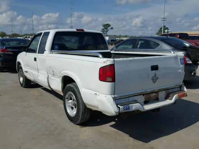 1GCCS19Z4S8136103 - 1995 CHEVROLET S TRUCK S1 WHITE photo 3