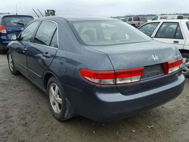 JHMCM56613C064396 - 2003 HONDA ACCORD EX BLUE photo 3