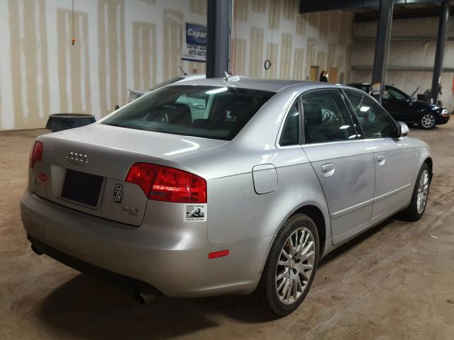 WAUDF68E65A513769 - 2005 AUDI A4 2.0T QU SILVER photo 4