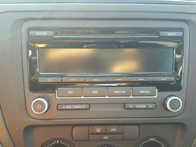 3VW2K7AJ3EM393304 - 2014 VOLKSWAGEN JETTA BASE 银色 照片 9