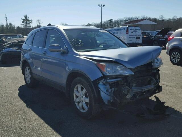 5J6RE48768L046888 - 2008 HONDA CR-V EXL BLUE photo 1