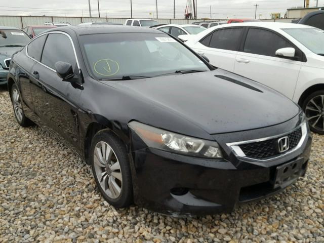 1HGCS12818A008146 - 2008 HONDA ACCORD EXL BLACK photo 1