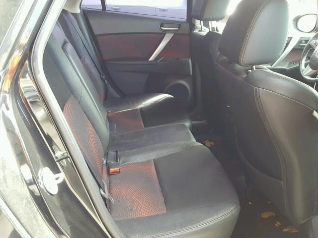 JM1BL1L40D1829526 - 2013 MAZDA SPEED 3 BLACK photo 6