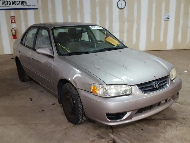 2T1BR12E12C544707 - 2002 TOYOTA COROLLA CE BEIGE photo 1