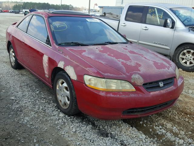 1HGCG325XWA004192 - 1998 HONDA ACCORD EX RED photo 1