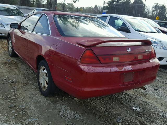 1HGCG325XWA004192 - 1998 HONDA ACCORD EX RED photo 3