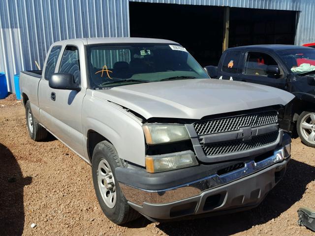 1GCEC19X25Z226885 - 2005 CHEVROLET SILVERADO TAN photo 1