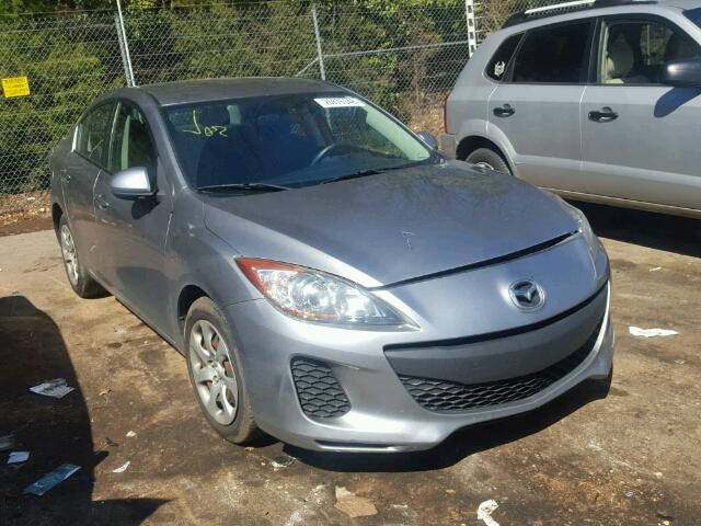 JM1BL1UFXC1513226 - 2012 MAZDA 3 I GRAY photo 1