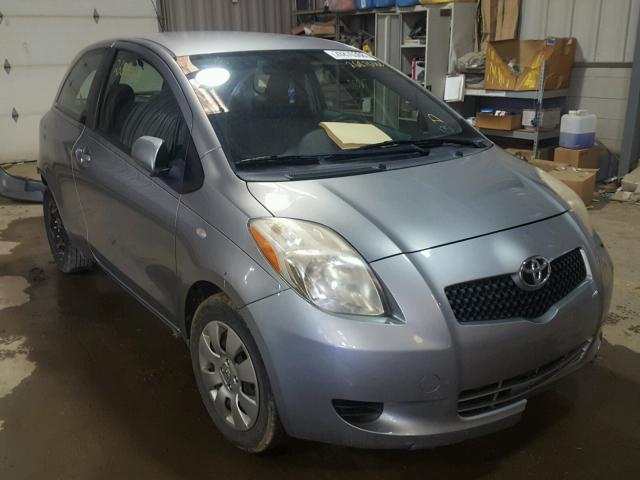 JTDJT923685205814 - 2008 TOYOTA YARIS SILVER photo 1