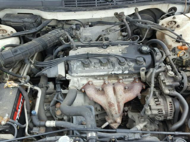 1HGCG5655YA056919 - 2000 HONDA ACCORD EX WHITE photo 7