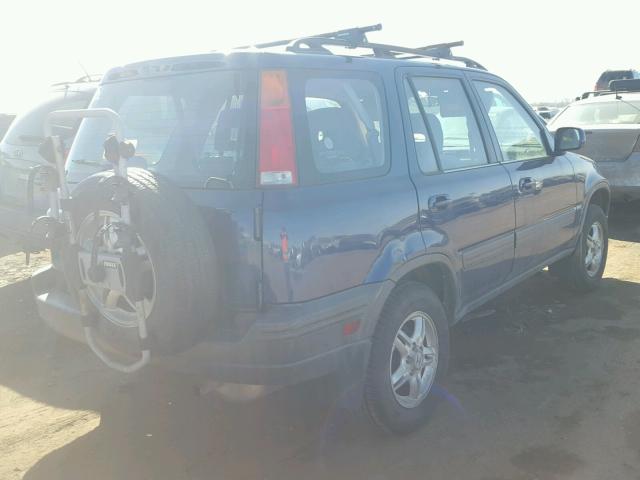 JHLRD1768WC049503 - 1998 HONDA CR-V EX BLUE photo 4