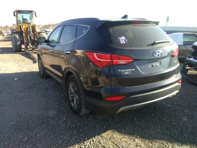 5XYZU3LB6FG260299 - 2015 HYUNDAI SANTA FE S BLACK photo 3