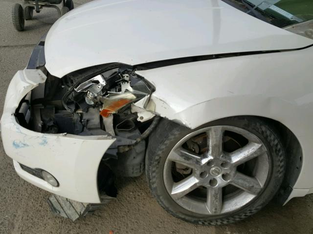 1N4BA41E94C901949 - 2004 NISSAN MAXIMA SE WHITE photo 9