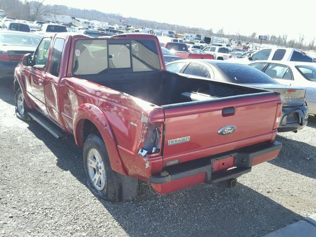 1FTZR45EX6PA42748 - 2006 FORD RANGER SUP RED photo 3