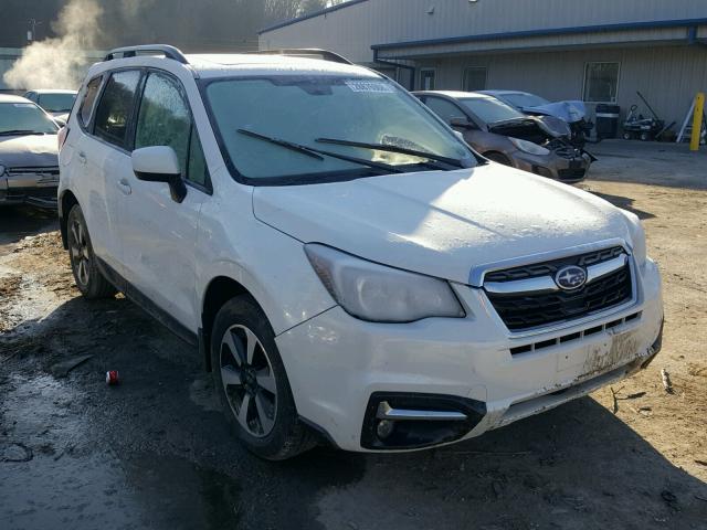 JF2SJAGC2JH418043 - 2018 SUBARU FORESTER 2 WHITE photo 1