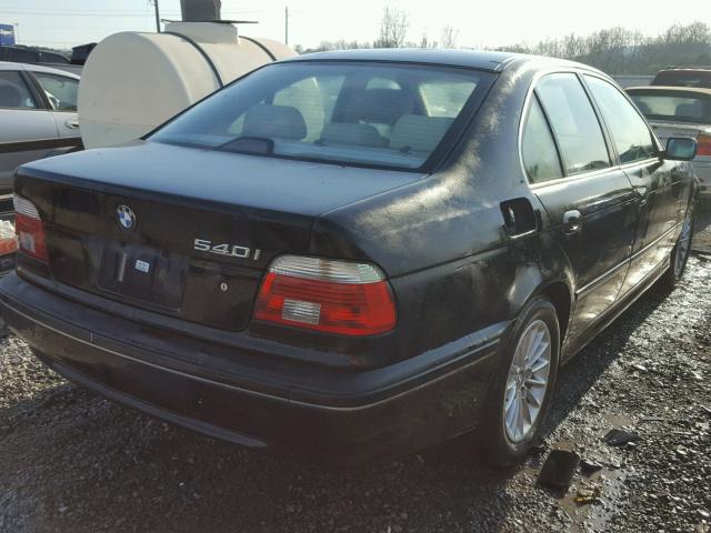 WBADN63413GN87905 - 2003 BMW 540 I AUTO BLACK photo 4