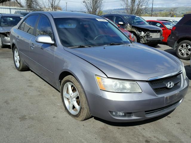 5NPEU46F68H400866 - 2008 HYUNDAI SONATA SE GRAY photo 1