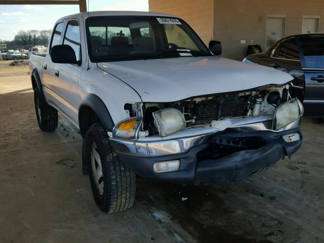 5TEGN92N51Z872771 - 2001 TOYOTA TACOMA DOU WHITE photo 1